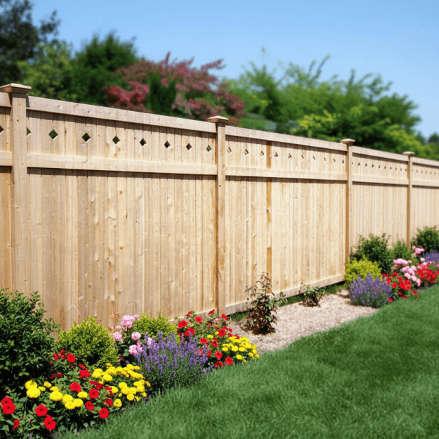Premium Solid Wood Fence Panels | Decorative Wooden Garden Fencing for Residential & B2B Projects