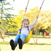 Belt Swing Seat for Kids – Heavy Duty Playground Swing with Adjustable Rope, Snap Hooks & Finger-Safe Design
