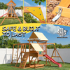 Outdoor Wooden Playground PKG01