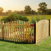 Premium Solid Wood Fence Panels | Decorative Wooden Garden Fencing for Residential & B2B Projects