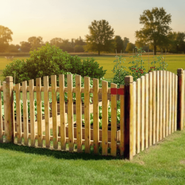Premium Solid Wood Fence Panels | Decorative Wooden Garden Fencing for Residential & B2B Projects
