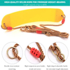 Belt Swing Seat for Kids – Heavy Duty Playground Swing with Adjustable Rope, Snap Hooks & Finger-Safe Design
