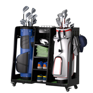 Wood Golf Storage Rack GEF2501BLV1