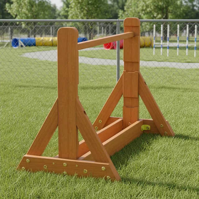Wooden Pet Supply Dog jump training equipment