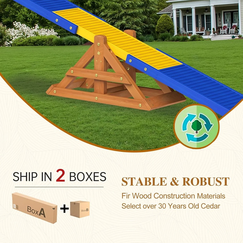 Wooden Pet Supply Dog seesaw