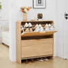 Modern Wooden Shoe Rack Cabinet Wholesale | OEM/ODM Entryway Furniture Factory