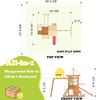 Outdoor Wooden Playground PKG01