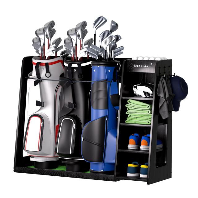Wooden Golf Rack