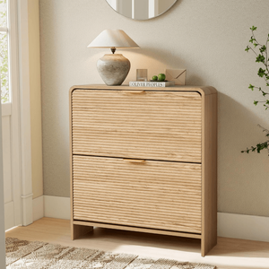 Modern Wooden Shoe Rack Cabinet Wholesale | OEM/ODM Entryway Furniture Factory