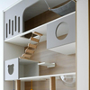 Wholesale Wooden Pet House Cat Tree Manufacturer – Wall-Mounted Modular Cat Furniture | OEM/ODM Custom Cat Wall System Factory