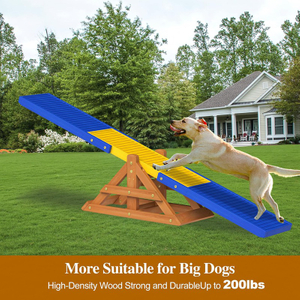 Wooden Pet Supply Dog seesaw