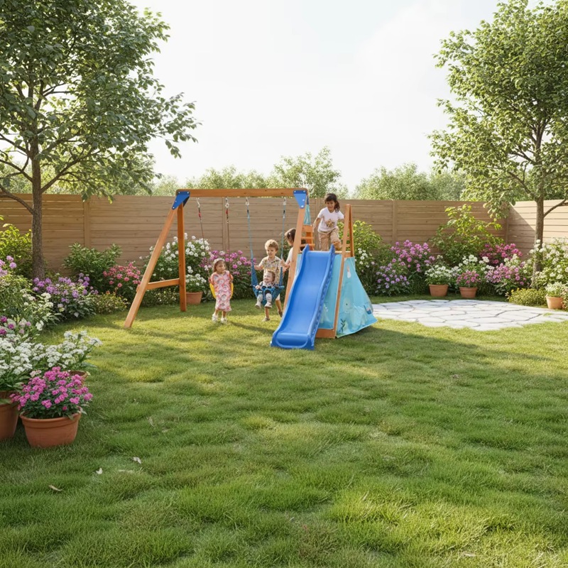 Wooden Playgrouns for Kids CL05